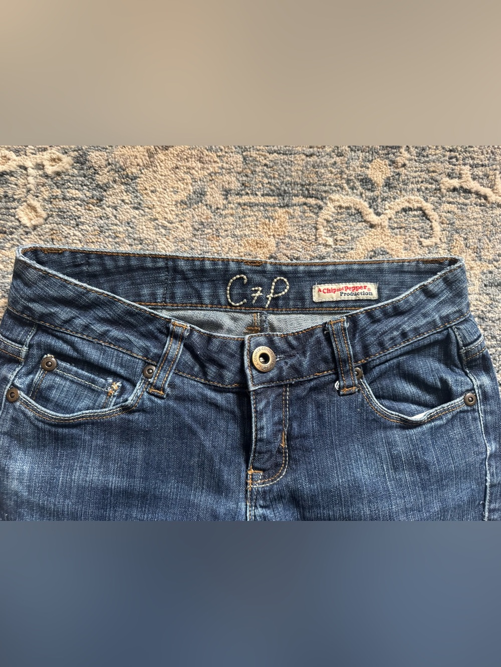Chip and Pepper C7P Laguna Beach Flare Jeans Size 1 - Picture 2 of 6
